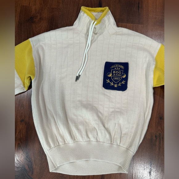 Urban Outfitters BDG Beckette Mock Neck Sweater- Sz XS Ret $148 cream color - Picture 4 of 11